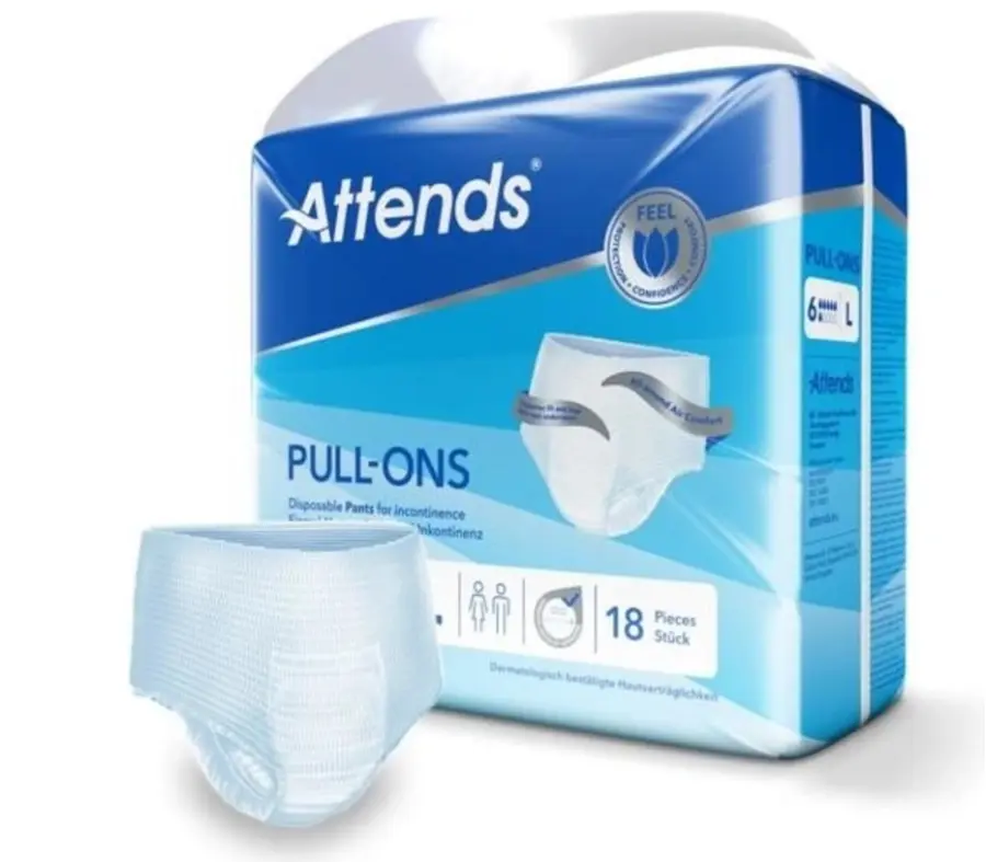 12105-attends kalhotky absorpcni pull-ons plus 6 large 18ks